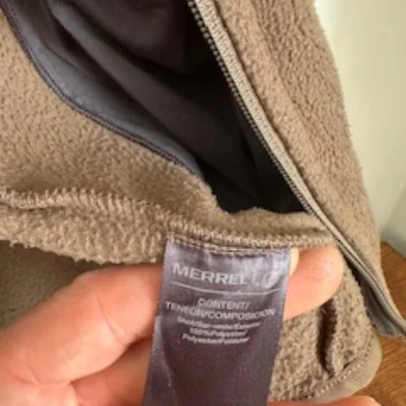 Merrell Mens Large Fleece jacket spring/fall - Picture 5 of 8